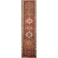 Hand Knotted Oriental 100 Wool Carpet Traditional Tribal Red Gharajeh Runner Rug 9 4 X 2 5