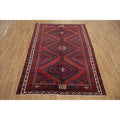 Hand Knotted Oriental 100 Wool Carpet Traditional Tribal Red Qashqai Area Rug 8 3 X 5 6