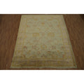 Hand Knotted Oriental 100 Wool Carpet Transitional All Over Green Oushak Area Rug 12 10 X 10 5