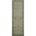 Hand Knotted Oriental 100 Wool Carpet Transitional Charcoal Oushak Runner Rug 7 9 X 2 7