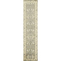 Hand Knotted Oriental 100 Wool Carpet Transitional Charcoal Oushak Runner Rug 11 10 X 2 9