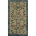 Hand Knotted Oriental 100 Wool Carpet Transitional Floral Beige Ivories Anatolian Area Rug 6 4 X 3 6