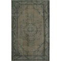 Hand Knotted Oriental 100 Wool Carpet Transitional Floral Beige Ivories Anatolian Area Rug 9 4 X 5 10