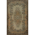 Hand Knotted Oriental 100 Wool Carpet Transitional Floral Beige Ivories Anatolian Area Rug 9 3 X 5 8