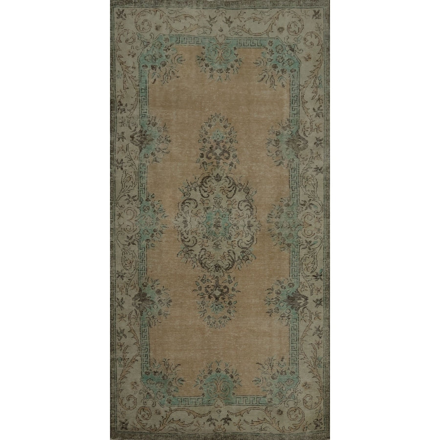 Hand Knotted Oriental 100 Wool Carpet Transitional Floral Oranges Rust Anatolian Area Rug 10 0 X 5 8