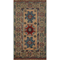 Hand Knotted Oriental 100 Wool Carpet Transitional Geometric Oranges Rust Anatolian Area Rug 6 7 X 3 11