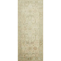 Hand Knotted Oriental 100 Wool Carpet Transitional Ivories Oushak Runner Rug 6 0 X 2 6
