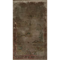 Hand Knotted Oriental Silk Carpet Traditional Pictorial Brown Art Deco Area Rug 9 2 X 6 0