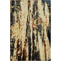 Hand Knotted Oriental Wool Carpet Modern Beige Ivories Abstract Area Rug 9 10 X 6 9