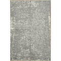 Hand Knotted Oriental Wool Carpet Modern Greys Charcoal Abstract Area Rug 9 7 X 6 7