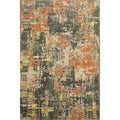 Hand Knotted Oriental Wool Carpet Modern Oranges Rust Abstract Area Rug 9 9 X 6 4