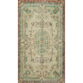 Hand Knotted Oriental Wool Carpet Transitional Beige Ivories Area Rug 6 7 X 3 9