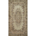 Hand Knotted Oriental Wool Carpet Transitional Beige Ivories Area Rug 7 3 X 3 10