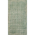 Hand Knotted Oriental Wool Carpet Transitional Green Anatolian Area Rug 6 10 X 3 8
