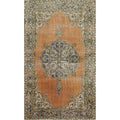 Hand Knotted Oriental Wool Carpet Transitional Oranges Rust Area Rug 6 10 X 4 1