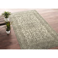 Hand Knotted Zion Beige Wool Rug 8 X 10