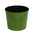 Hand Painted 5.5 H Round Plastic Pot Planter