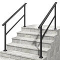 Hand Rails For Outdoor Steps 4 5 Step Handrail 2 Pack