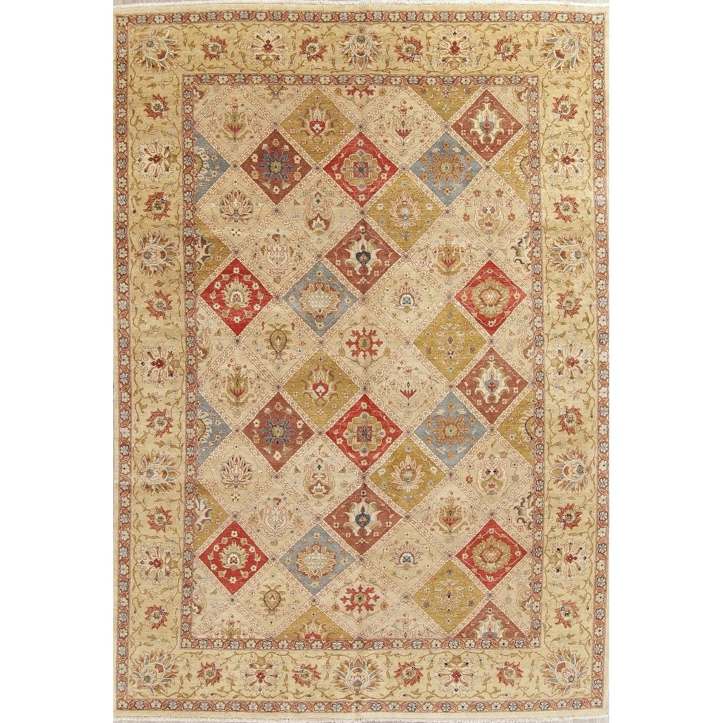 Hand Spun Wool Agra Indian Oriental Area Rug For Living Room 1311 X 100