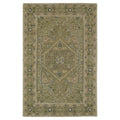 Hand Tufted Mi Casa Green Heriz Rug 8 X 10