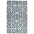 Hand Tufted Monroe Ivory Trellis Wool Viscose Area Rug 8 X 10 8 X 10
