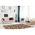 Hand Tufted Trio Collection Ppaer Purple Polyester Rug 5 X 7 5 X 7