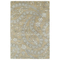 Hand Tufted Seldon Camel Paisley Rug 9 X 12 9 X 12