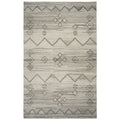 Hand Tufted Suffolk Gray Moroccan 100 Percent Wool Area Rug 8 X 10 8 X 10