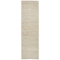 Hand Woven Ellington Natural Jute Wool Pattern Runner Area Rug 26 X 8 26 X 8