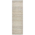Hand Woven Ellington Natural Jute Wool Chevron Runner Area Rug 26 X 8 26 X 8