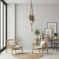 Hand Woven Jute Macrame 2 Tier Plant Hanger