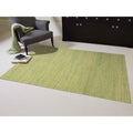 Hand Woven Menlo Park Sage Green Saree Silk Rug 2 X 3