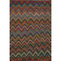 Hand Woven Oriental 100 Wool Carpet Southwestern Geometric Multi Colored Kilim Area Rug 5 0 X 3 5
