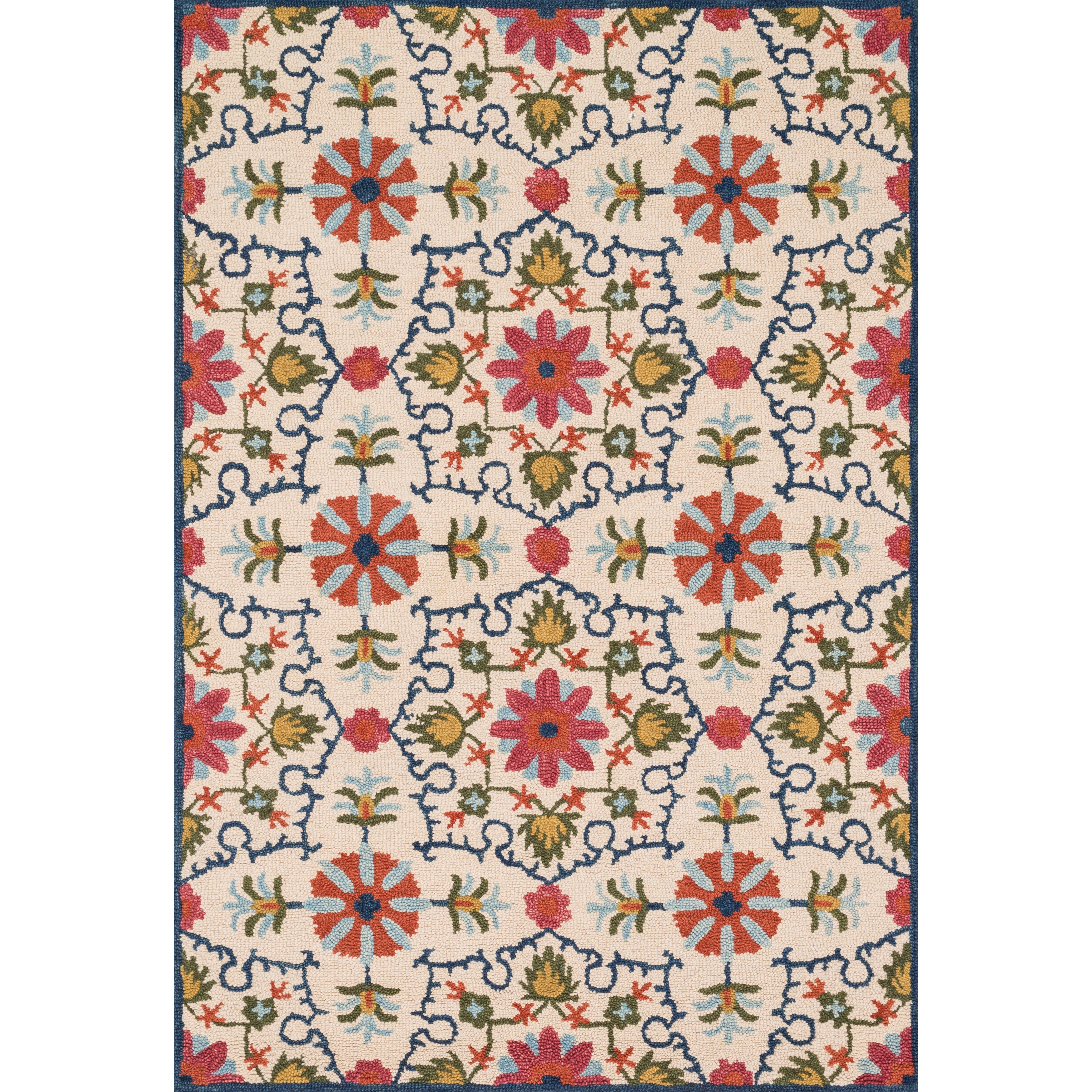 Hand Hooked Tessa Garden Rug 710 X 110