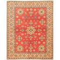 Hand Knotted Finest Gazni Copper Cream Rug Ecarpetgallery 51 X 66