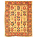 Hand Knotted Finest Gazni Cream Red Wool Rug Ecarpetgallery 67 X 50
