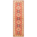 Hand Knotted Finest Gazni Red Wool Rug 29 X 98
