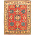 Hand Knotted Finest Gazni Red Wool Rug Ecarpetgallery 50 X 64