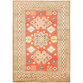 Hand Knotted Finest Gazni Red Wool Rug Ecarpetgallery 67 X 96
