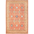 Hand Knotted Finest Gazni Red Wool Rug Ecarpetgallery 68 X 103