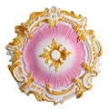 Hand Painted 16.75 Inch Starburst Ceiling Medallion
