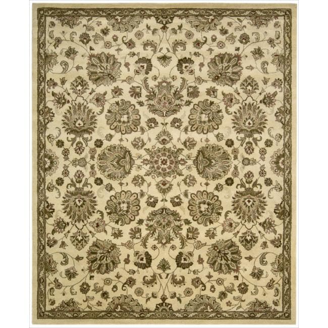 Hand Tufted Jaipur Ivory Rug 39 X 59