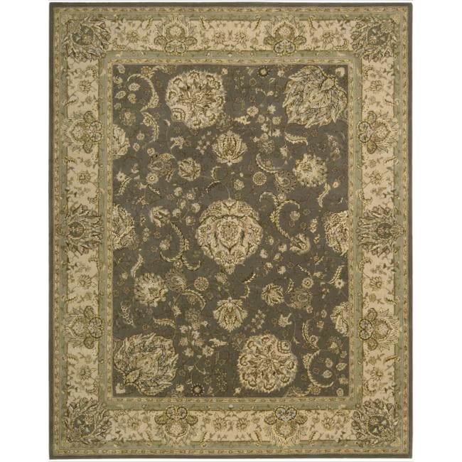 Hand Tufted Nourison 2000 Kashan Grey Rug