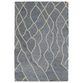 Hand Tufted Utopia Peaks Blue Wool Rug 8 X 11 8 X 11