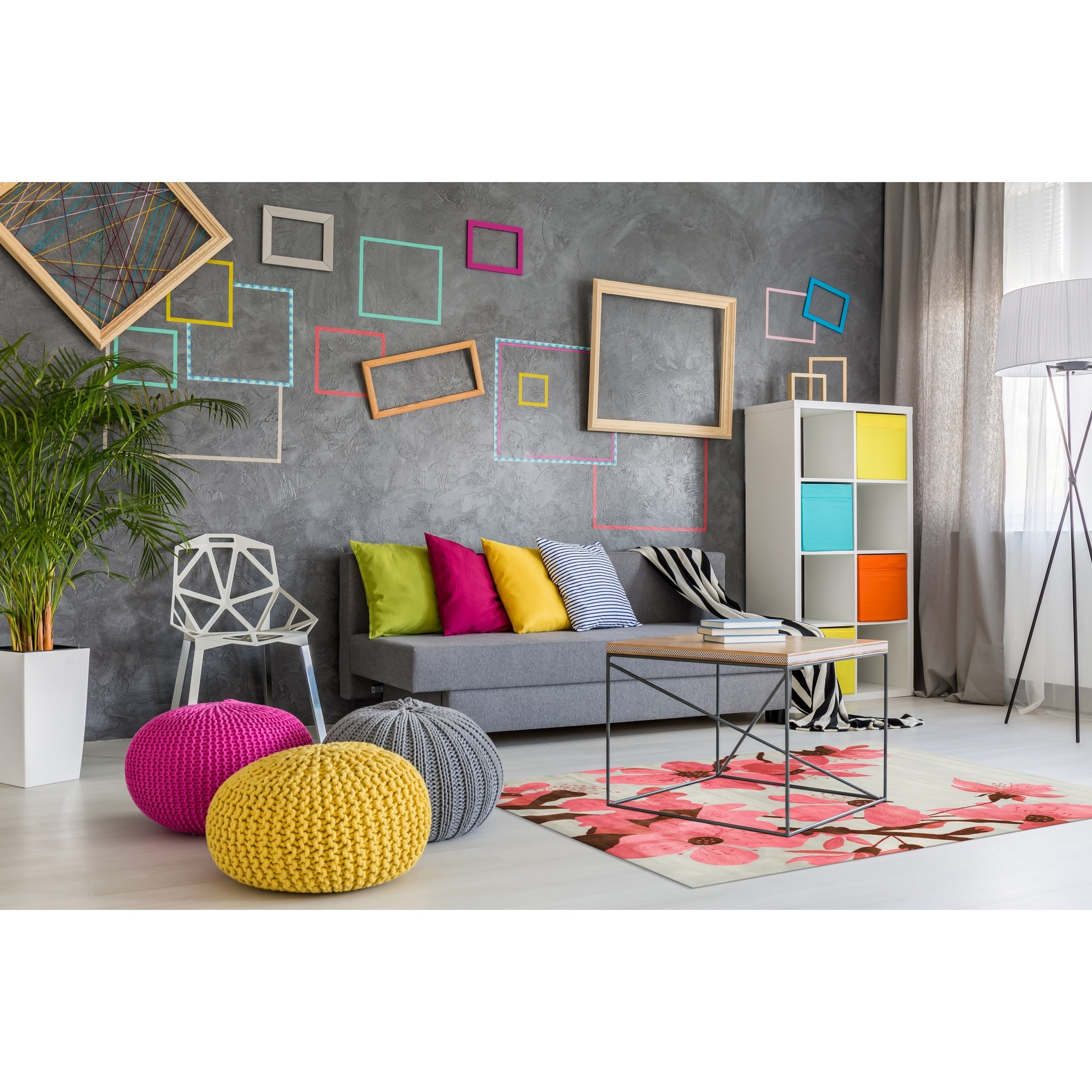 Hand Tufted Shiraz Wool Rug 6