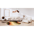 Hand Tufted Wool Contemporary Abstract Desertland Rug 4 X 6 Multi 4 X 6