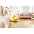 Hand Tufted Wool Viscose Ivory Transitional Trellis Montego Rug 79 X 99