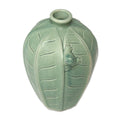 Handcrafted Ceramic Frangipani Frogs Vases Indonesia