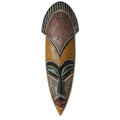 Handmade Sese Wood Protect The Jungle African Mask Ghana Multi