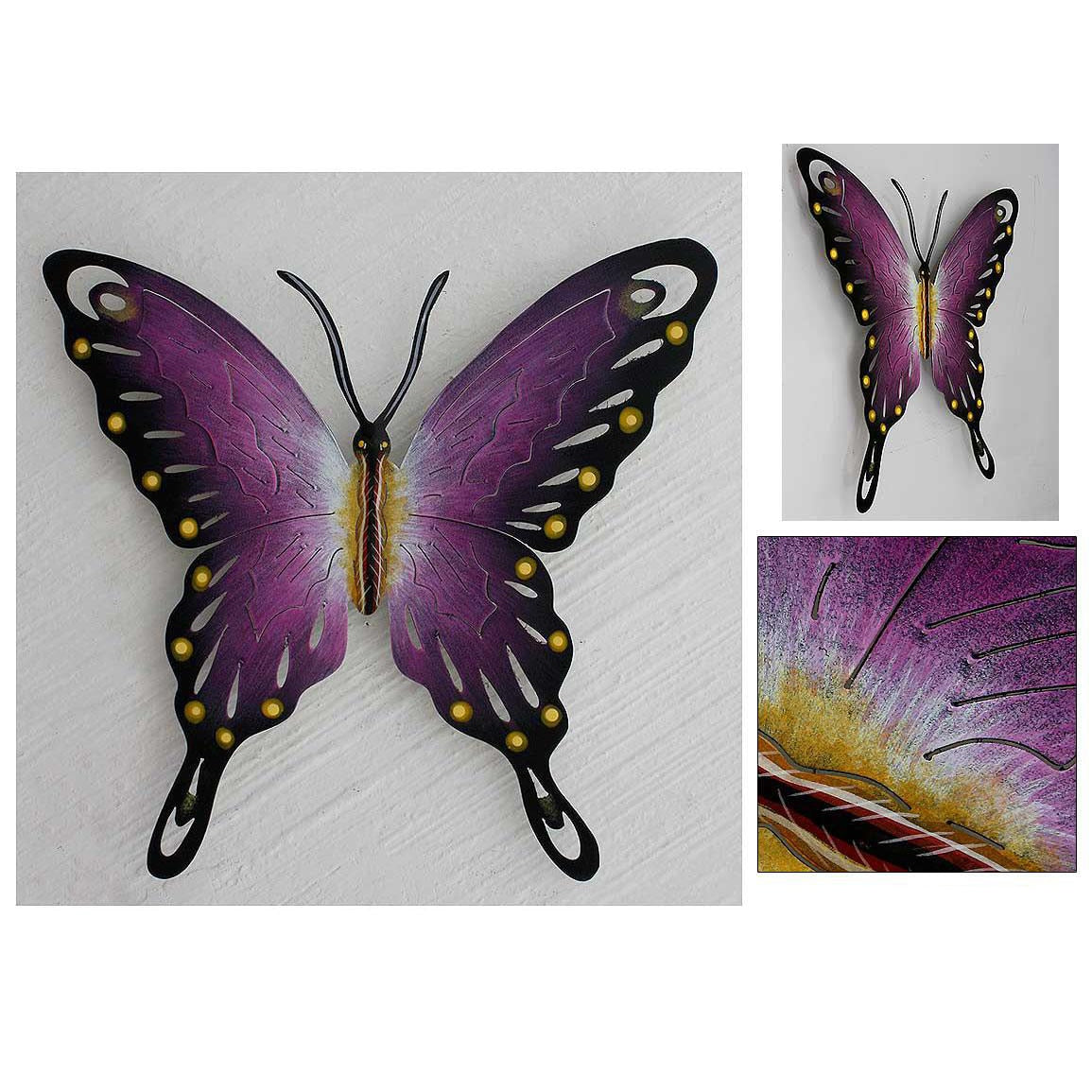 Handcrafted Steel Soul Of Femininity Wall Art Handmade In Mexico